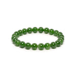The Classic Bracelet with Green Nephrite Jade