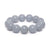 The Classic Bracelet with Lavender Burmese Jadeite