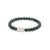 The Fortune Pixiu Bracelet with Midnight Green Jade