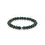 The Solitaire Bracelet with Midnight Green Guatemalan Jadeite