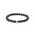 The Solitaire Bracelet with Midnight Green Guatemalan Jadeite