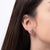 Sage Oval – Green Jade Oval Cabochon Stud Earrings in Sterling Silver