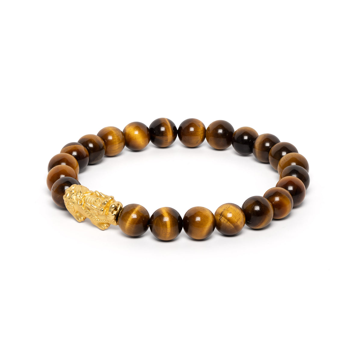 The Fortune Pixiu Bracelet with Tiger’s Eye