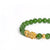 Double Fortune Pixiu Jade Bracelet with 999 Gold