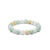 Jadeite Trilogy Bracelet with Natural Burmese Jade