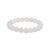 The Classic Bracelet with White Burmese Jadeite Jade