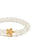 Golden Petal Jade Bracelet with 999 Pure Gold Flower