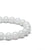 White Jadeite Jade Bead Bracelet - 10mm