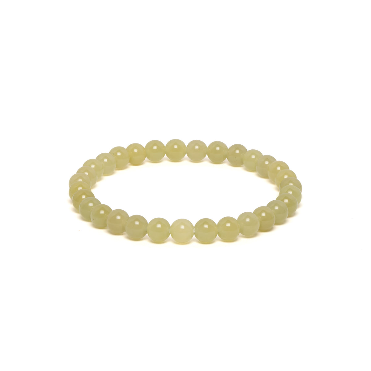 The Classic Bracelet with Yellow Nephrite Jade