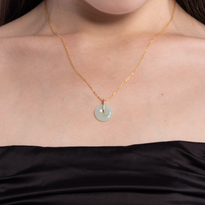 Gold Jade Necklaces & Pendants