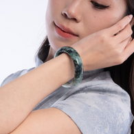 Green Jade Bangles