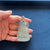 Icy Pale Green Jade GuanYin Pendant Large