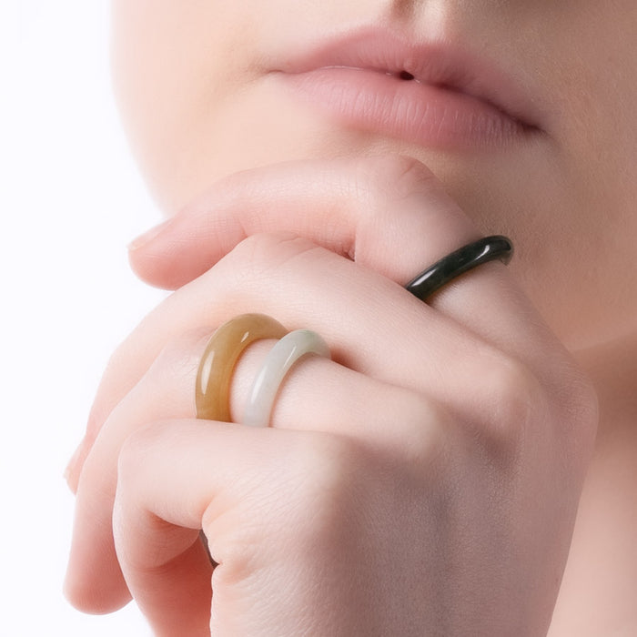 Jade Rings | Authentic Jadeite Jade Rings – MAYS GEMS (US)