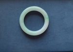 Genuine Natural Green Jadeite Jade Bangle Bracelet - 58mm Round