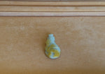 Carved Pipa Traditional Chinese Musical Instrument Design Jade Pendant - Genuine Yellow Jade