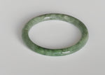 Genuine Grade A Green Jade Bracelet - 58mm Petite Round