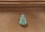 Icy Light Green GuanYin Jadeite Jade Pendant - Grade A
