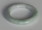 Genuine Type A Green Jadeite Jade Bangle Bracelet - 58mm Round