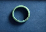 Authentic Grade A Green Jade Bracelet - 63mm Half Moon