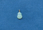 Green Hulu Jade Pendant - Natural Burmese Jadeite