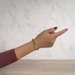 Awaken Soul Green Jade Bracelet