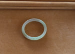 Genuine Natural Green Jadeite Jade Bangle - 57mm Oval