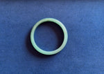 Authentic Grade A Green Burma Jade Bangle - 59mm Half Moon
