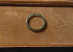 Authentic Type A Green Jade Bangle - 55mm Round