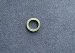 Authentic Green Burmese Jade Ring - US 8