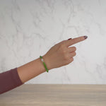 Divine Touch Jade Bracelet with Jadeite Jade