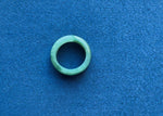 Real Green Jadeite Jade Ring - US 8