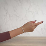 Moonlit Aura Flow Bracelet with Mutton Fat Jade