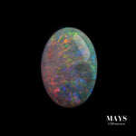 1.47ct Lighting Ridge Solid Opal Yellow Orange Flashes - MAYS