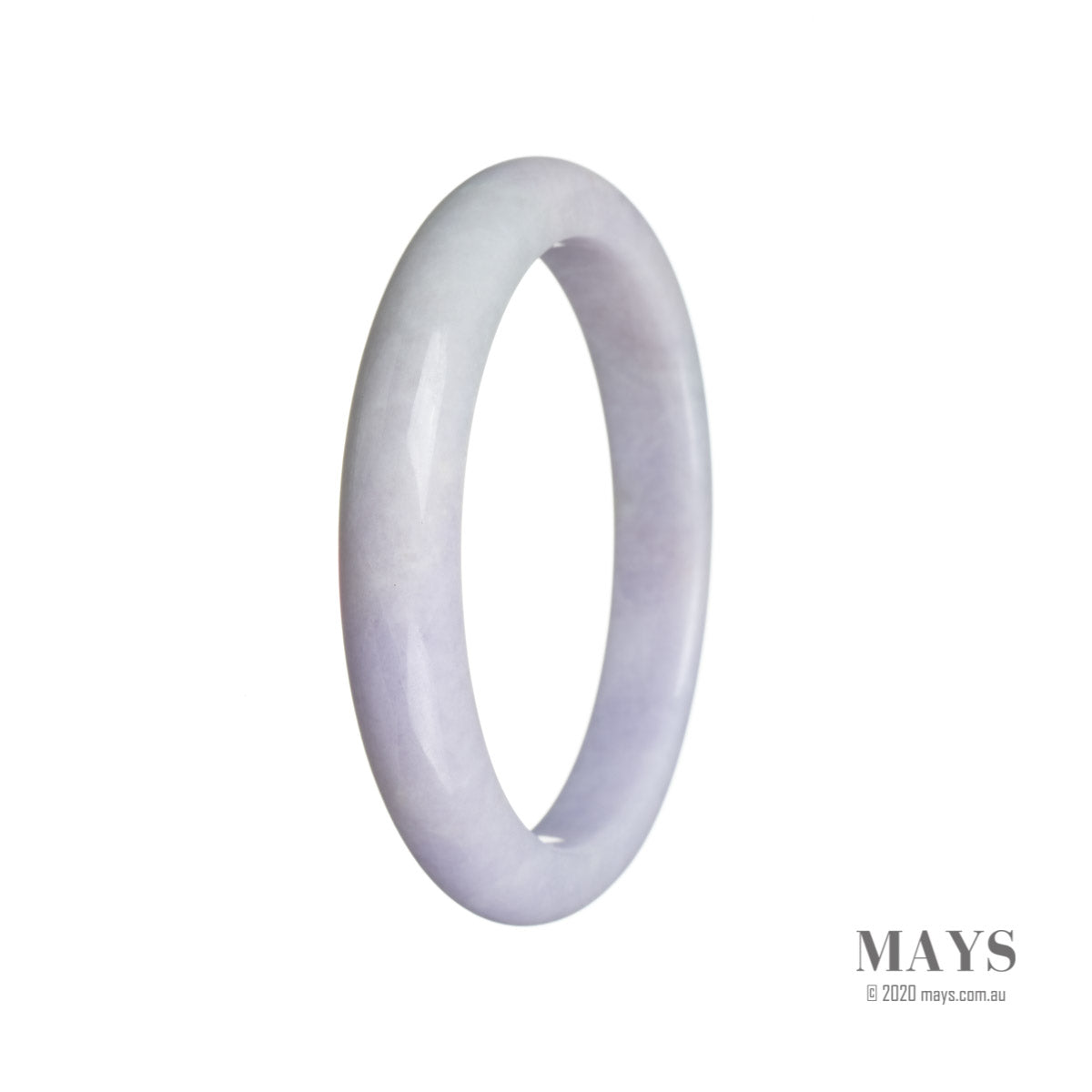 59mm Grade A Jadeite Jade Bangle - MAYS