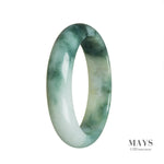 59mm Grade A Jadeite Jade Bangle - MAYS