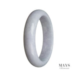 59mm Grade A Jadeite Jade Bangle - MAYS
