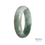55mm Grade A Jadeite Jade Bangle - MAYS