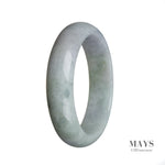 59mm Grade A Jadeite Jade Bangle - MAYS
