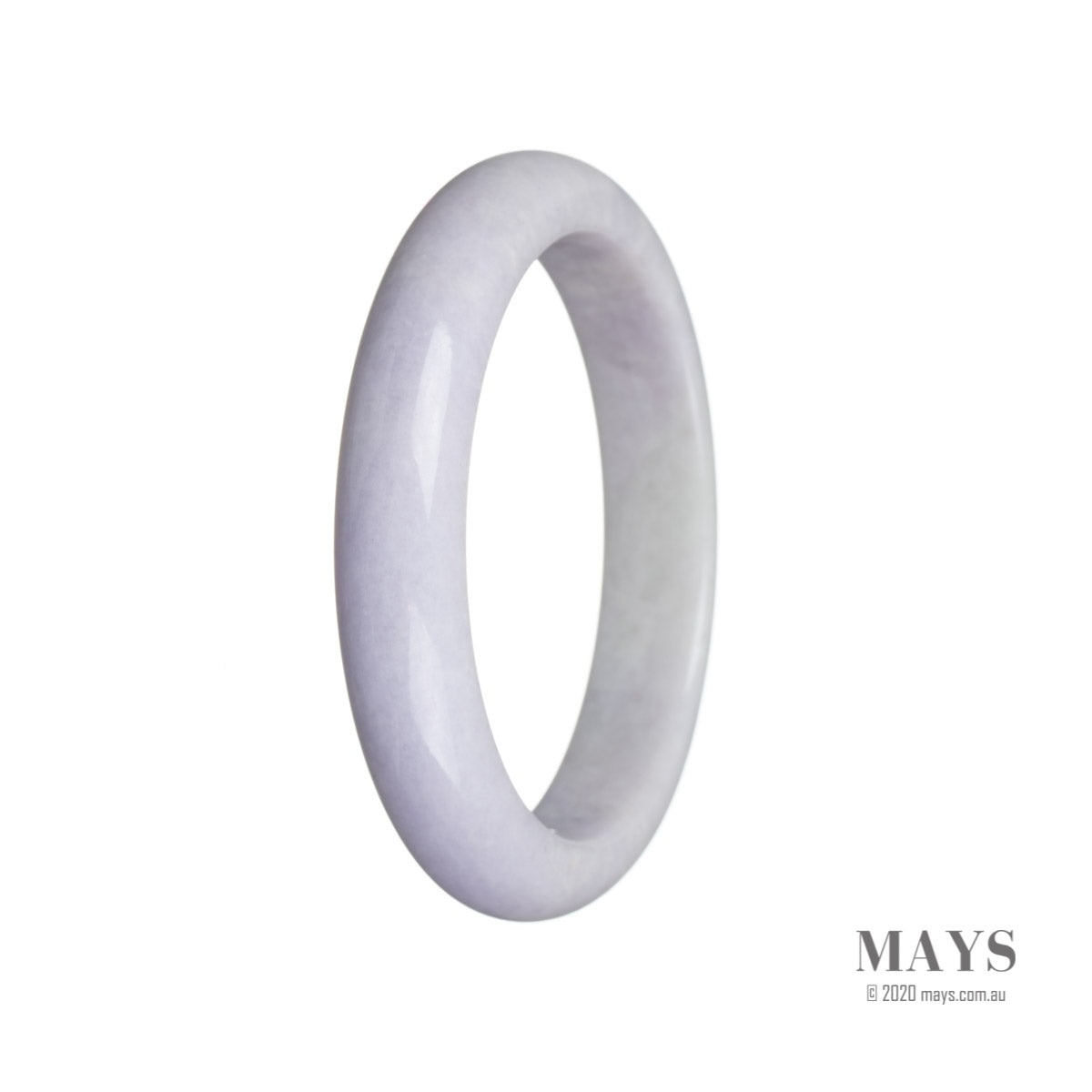 59mm Grade A Jadeite Jade Bangle - MAYS