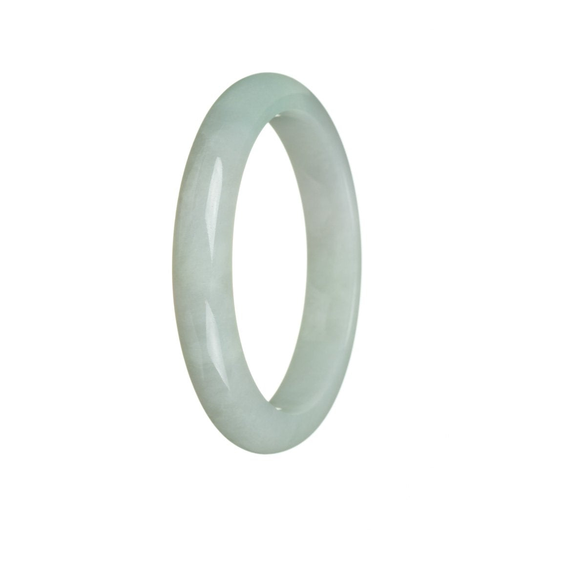 54mm Grade A Jadeite Jade Bangle - MAYS