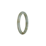 A beautiful bracelet made of high-quality green Burmese Jade, designed for a child.