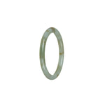 A delicate green jadeite bracelet designed for children, crafted with genuine natural jadeite stones.