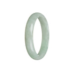 56mm Grade A Jadeite Jade Bangle - MAYS
