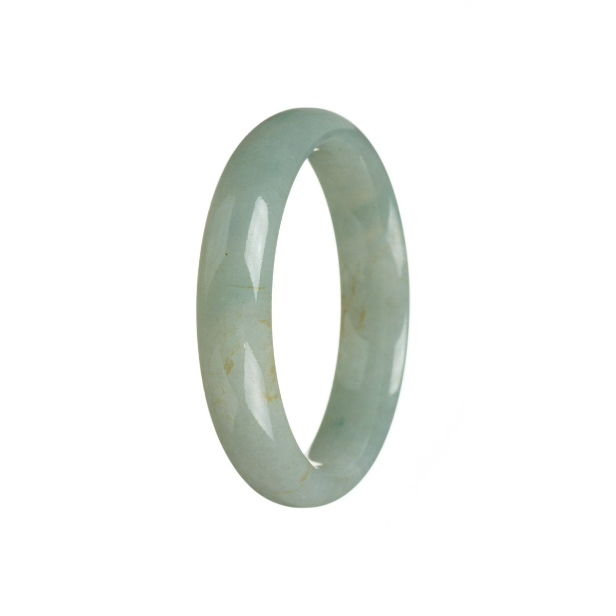 56mm Grade A Jadeite Jade Bangle - MAYS
