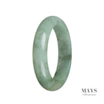 60mm Grade A Jadeite Jade Bangle - MAYS