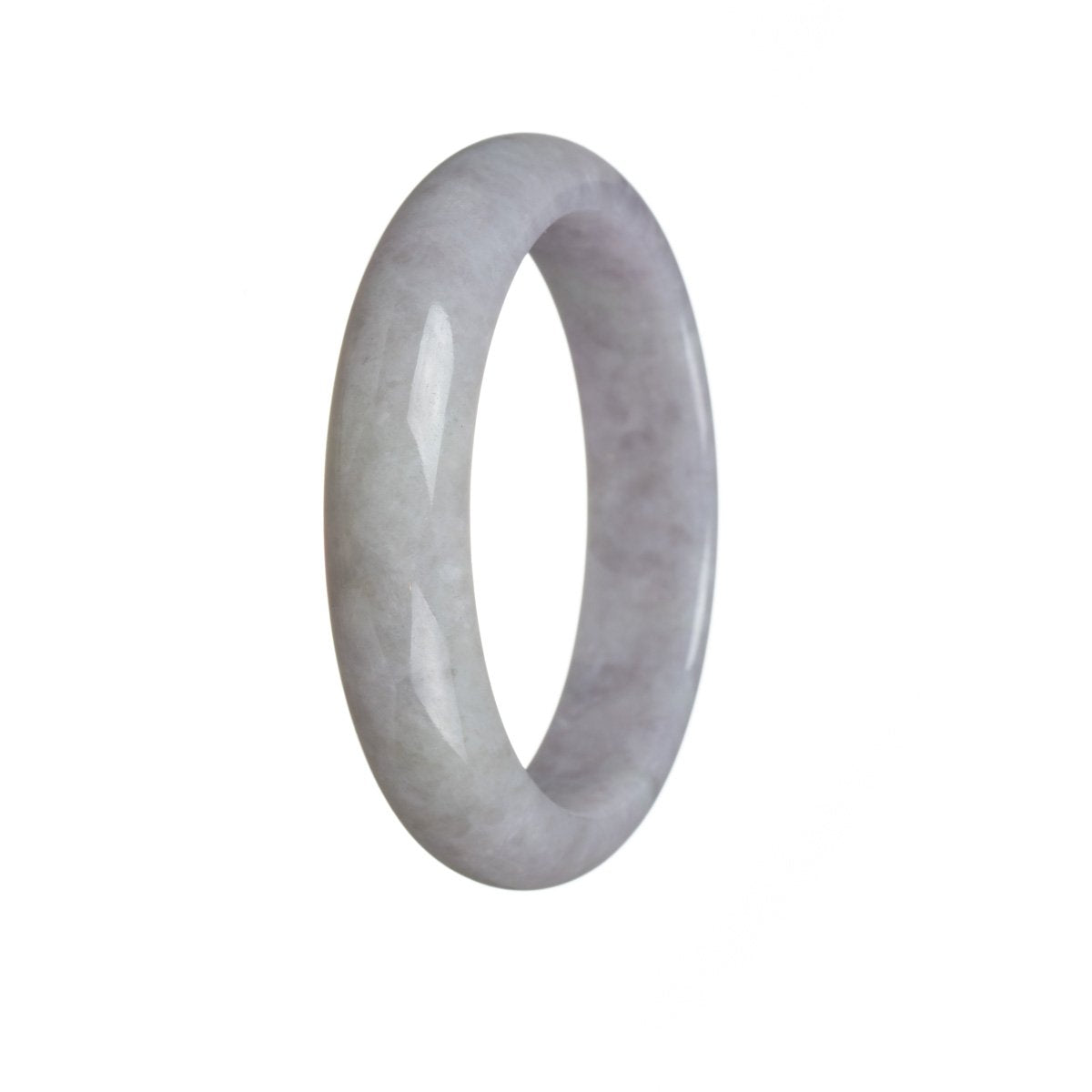 58mm Grade A Jadeite Jade Bangle - MAYS