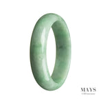 59mm Grade A Jadeite Jade Bangle - MAYS