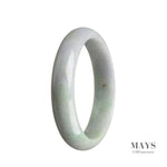 59mm Grade A Jadeite Jade Bangle - MAYS
