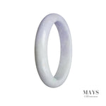 60mm Grade A Jadeite Jade Bangle - MAYS