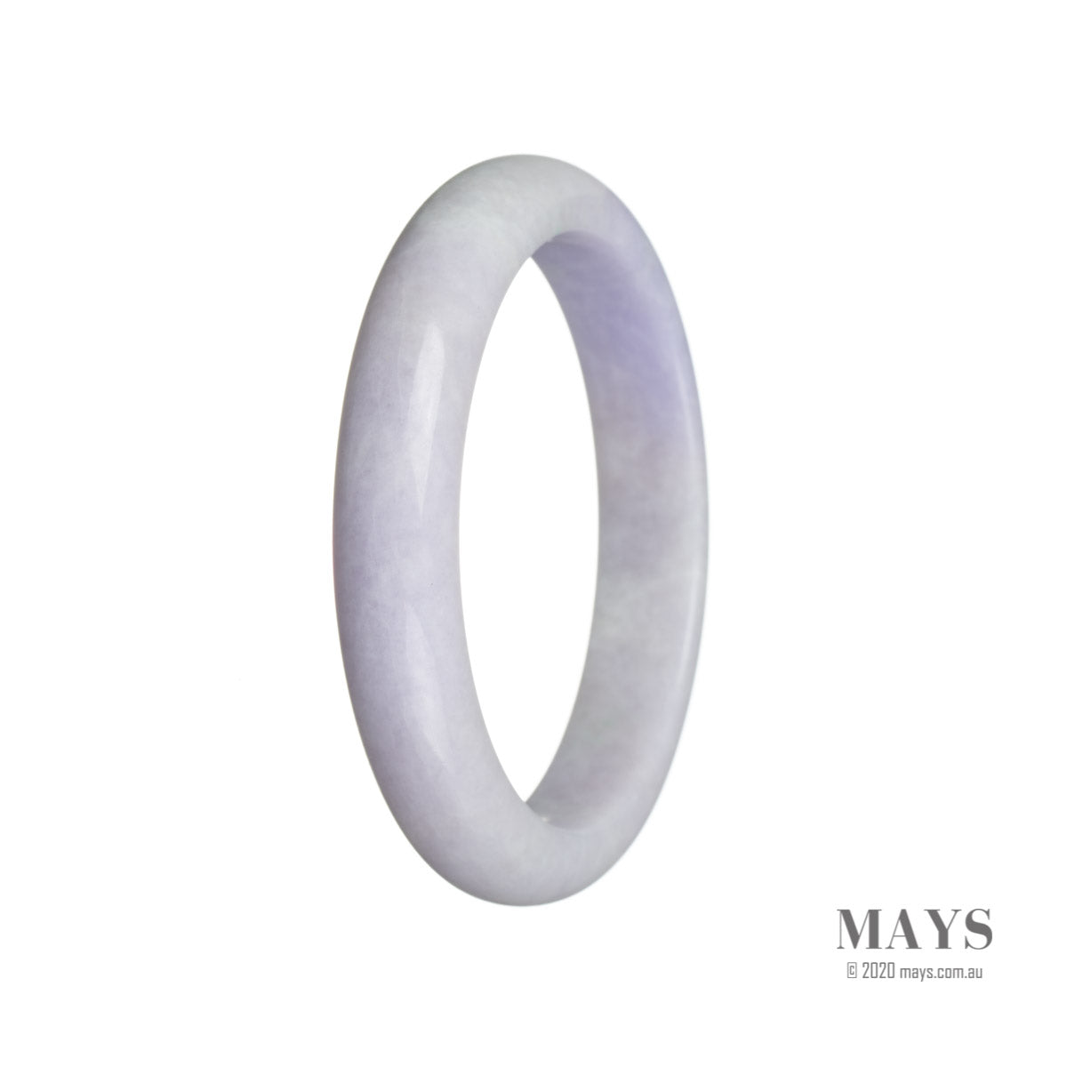 59mm Grade A Jadeite Jade Bangle - MAYS